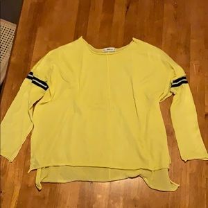 Yellow Zara sweater